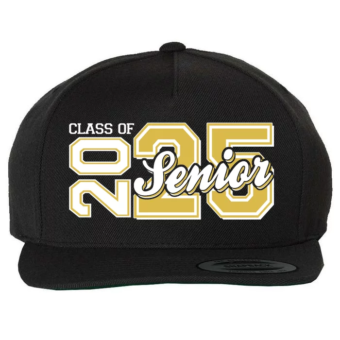 Class Of 2025 Senior Graduation Wool Snapback Cap