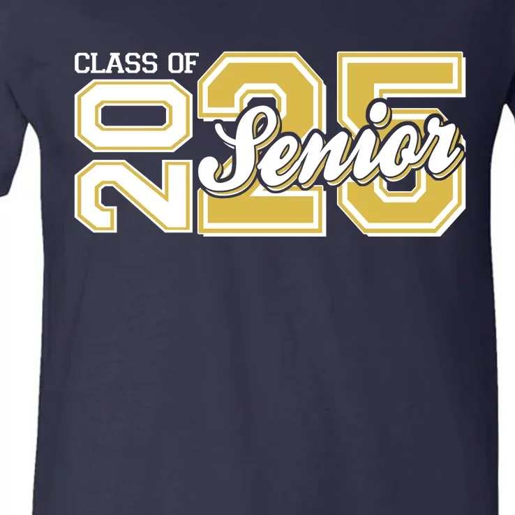 Class Of 2025 Senior Graduation V-Neck T-Shirt