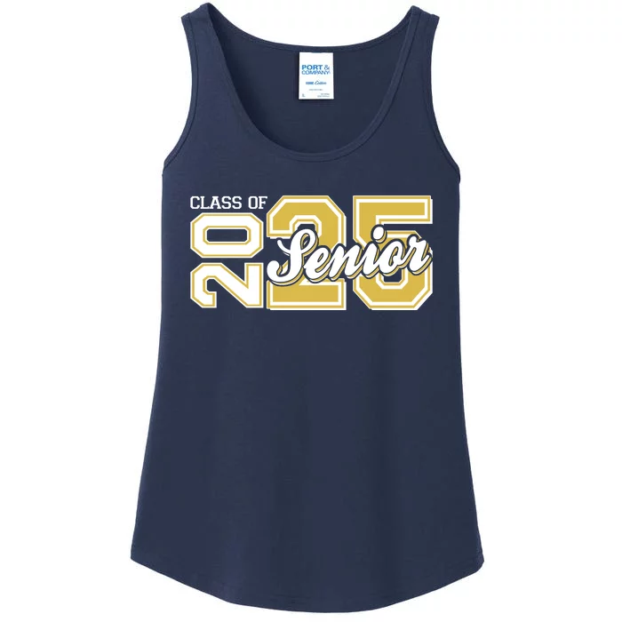 Class Of 2025 Senior Graduation Ladies Essential Tank