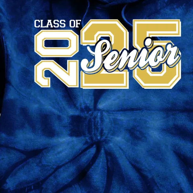 Class Of 2025 Senior Graduation Tie Dye Hoodie