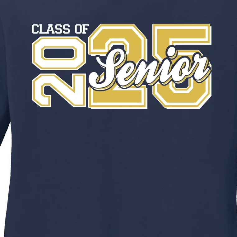 Class Of 2025 Senior Graduation Ladies Long Sleeve Shirt