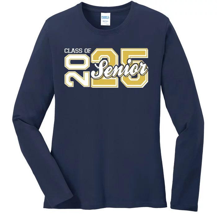 Class Of 2025 Senior Graduation Ladies Long Sleeve Shirt