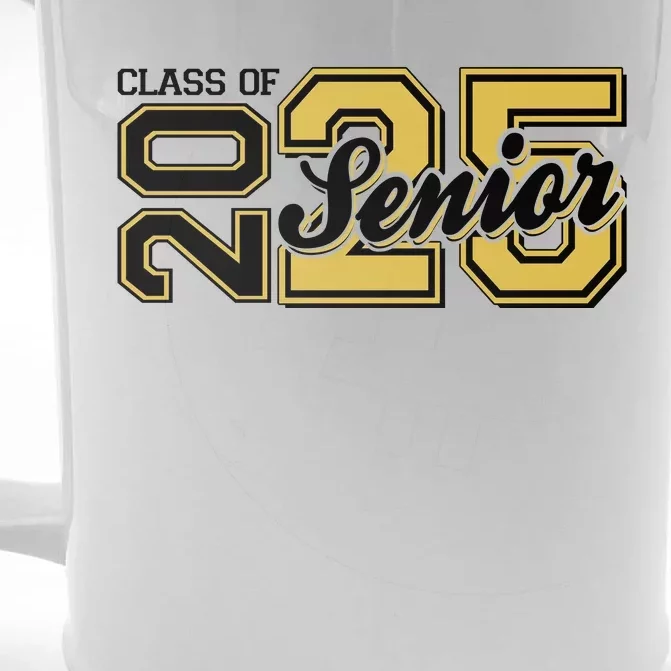 Class Of 2025 Senior Graduation Front & Back Beer Stein