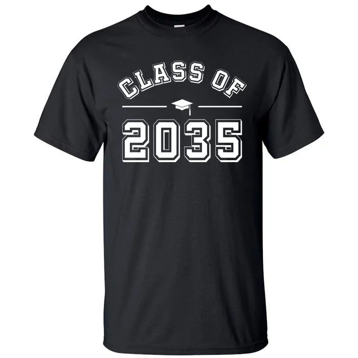 Class Of 2035 Graduation Tall T-Shirt