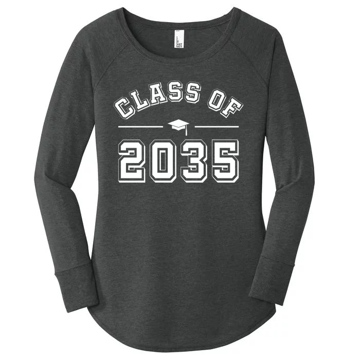 Class Of 2035 Graduation Women's Perfect Tri Tunic Long Sleeve Shirt