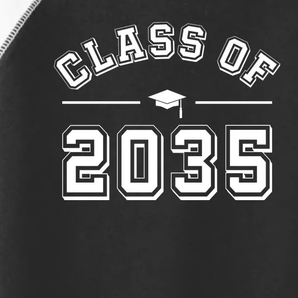 Class Of 2035 Graduation Toddler Fine Jersey T-Shirt