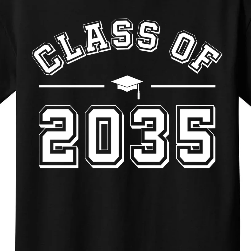 Class Of 2035 Graduation Kids T-Shirt