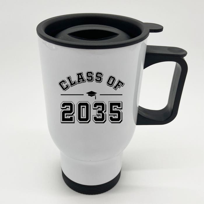 Class Of 2035 Graduation Front & Back Stainless Steel Travel Mug