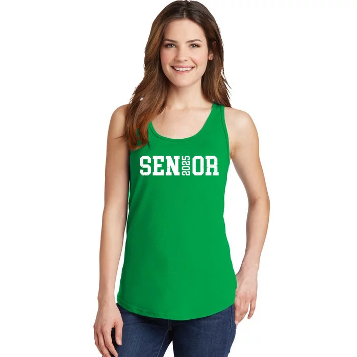 Class Of 2025 Senior 2025 Graduation 2025 Back To School Ladies Essential Tank