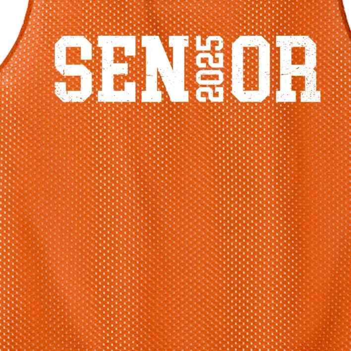 Class Of 2025 Senior 2025 Graduation 2025 Back To School Mesh Reversible Basketball Jersey Tank