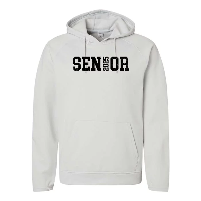 Class Of 2025 Senior 2025 Graduation 2025 Back To School Performance Fleece Hoodie