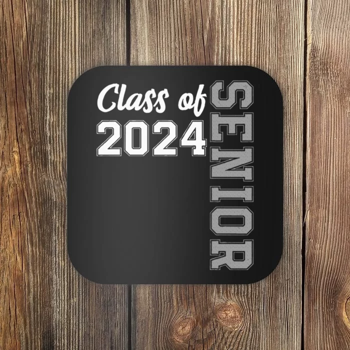 Class Of 2024 Senior 24 High School Graduation Party Coaster