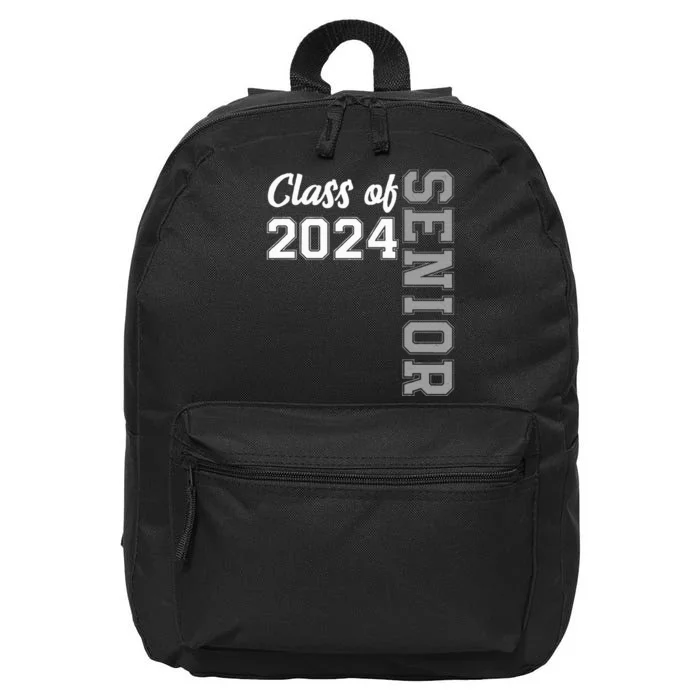 Class Of 2024 Senior 24 High School Graduation Party 16 in Basic Backpack