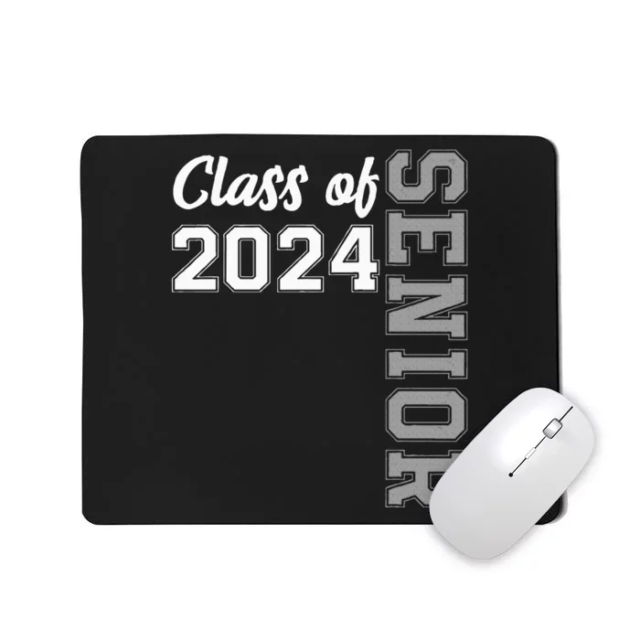 Class Of 2024 Senior 24 High School Graduation Party Mousepad