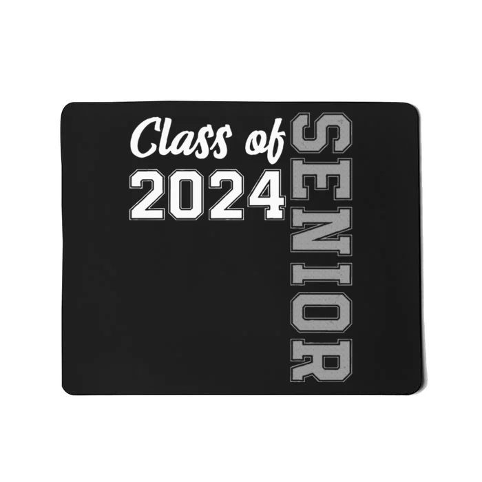 Class Of 2024 Senior 24 High School Graduation Party Mousepad