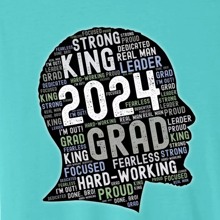 Class Of 2024 Senior African American Black / Gift ChromaSoft Performance T-Shirt