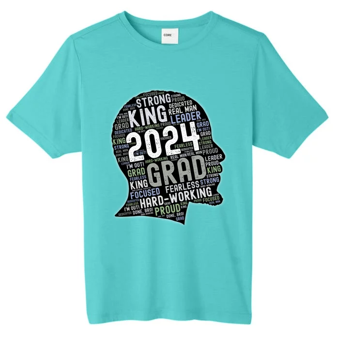 Class Of 2024 Senior African American Black / Gift ChromaSoft Performance T-Shirt