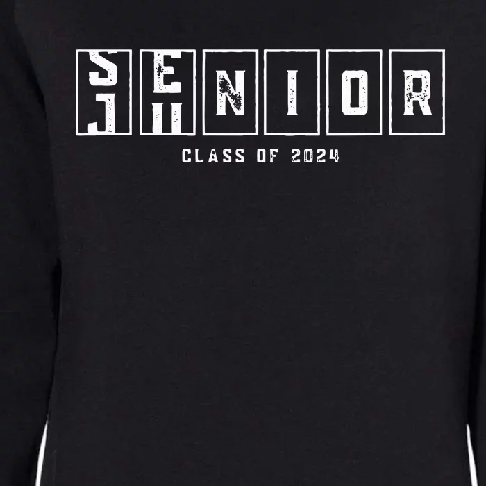 Class Of 2024 Senior Gifts Funny Seniors 2024 Womens California Wash Sweatshirt