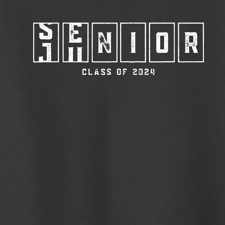 Class Of 2024 Senior Gifts Funny Seniors 2024 Toddler T-Shirt