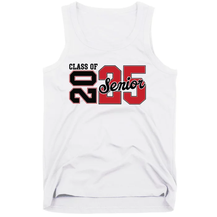 Class Of 2025 Senior 2025 Back To School 2025 Graduation Tank Top