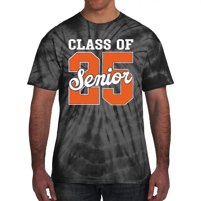 Class Of 2025 Senior 2025 Graduate Back To School 2025 Tie-Dye T-Shirt