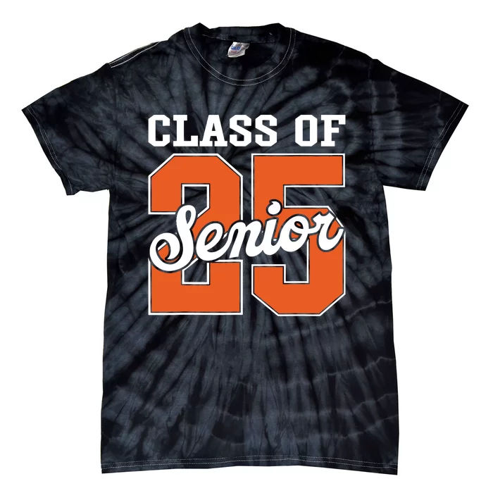 Class Of 2025 Senior 2025 Graduate Back To School 2025 Tie-Dye T-Shirt