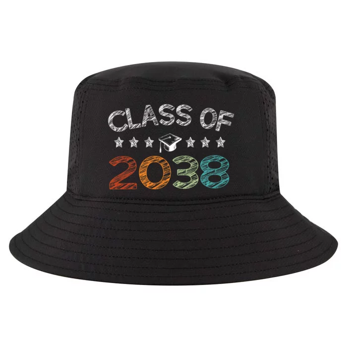 Class Of 2038 Grow With Me First Day School Cool Comfort Performance Bucket Hat