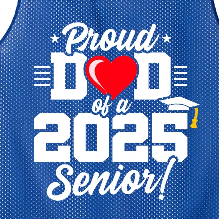 Class Of 2025 Senior Year Proud Dad Senior 2025 Gift Mesh Reversible Basketball Jersey Tank