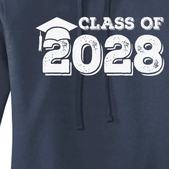 Class Of 2028 Senior Graduation 2028 Women's Pullover Hoodie