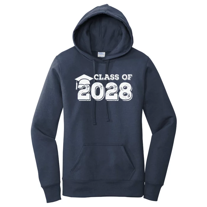 Class Of 2028 Senior Graduation 2028 Women's Pullover Hoodie