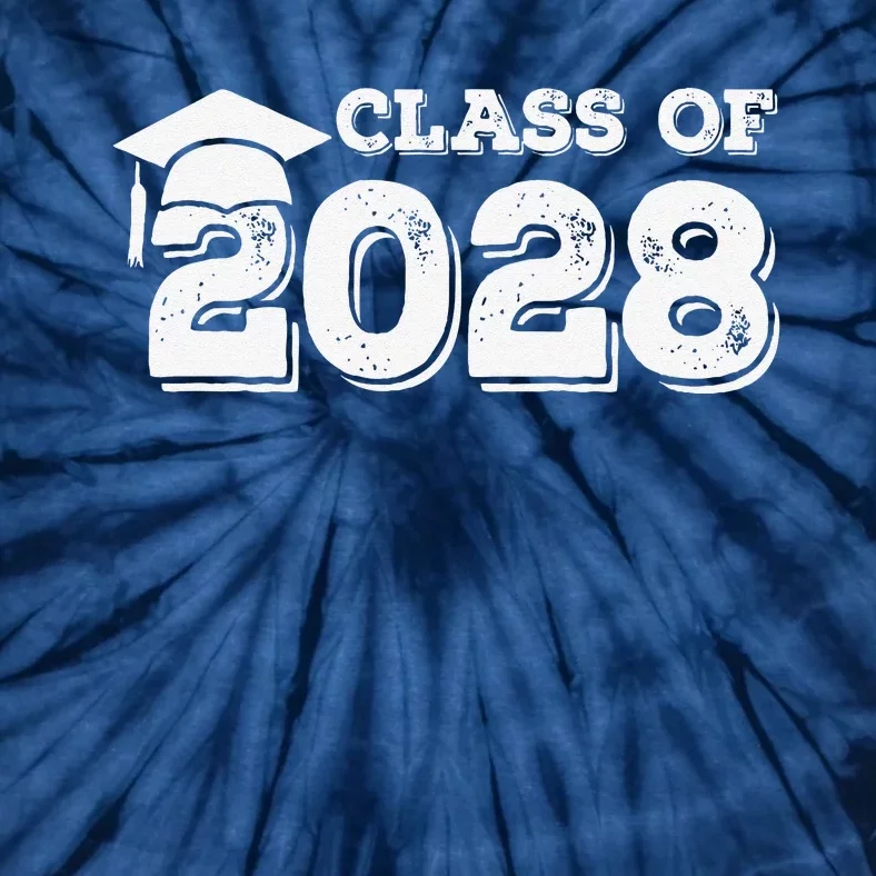 Class Of 2028 Senior Graduation 2028 Tie-Dye T-Shirt