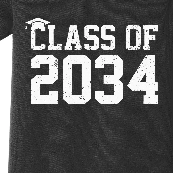 Class Of 2034 Grow With Me Graduation First Day Of School Baby Bodysuit