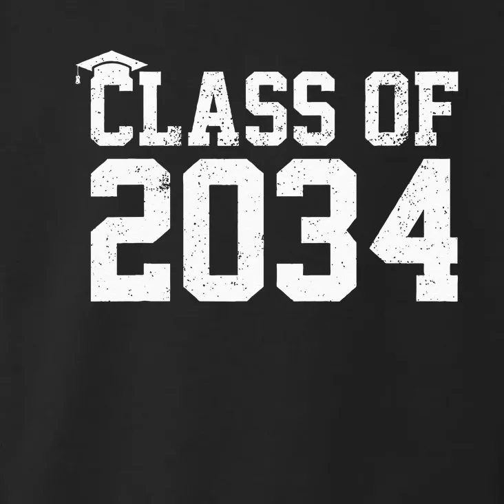 Class Of 2034 Grow With Me Graduation First Day Of School Toddler Hoodie