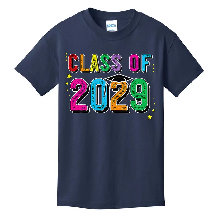 CLASS OF 2029 Grow With Me First Day Of School Gift Kids T-Shirt