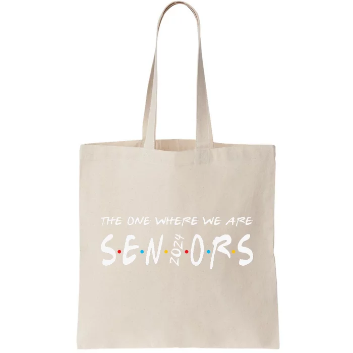 Class of 2024 Celebrating Our Senior Year Tote Bag