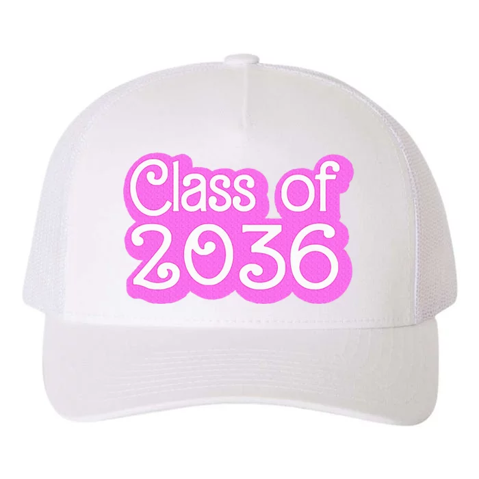 Class Of 2036 First Day Kindergarten Grow With Me Yupoong Adult 5-Panel Trucker Hat