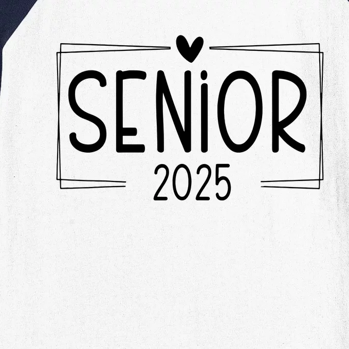 Class Of 2025 Senior 25 High School Graduation Baseball Sleeve Shirt