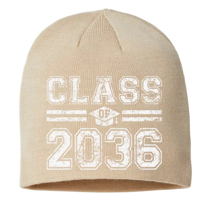 Class Of 2036 Grow With Me Graduation First Day Of School Love 8 1/2in Sustainable Knit Beanie