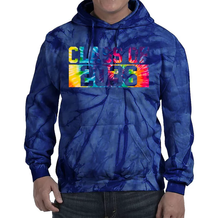 Class Of 2036 Graduation First Day Tie Dye Tie Dye Hoodie