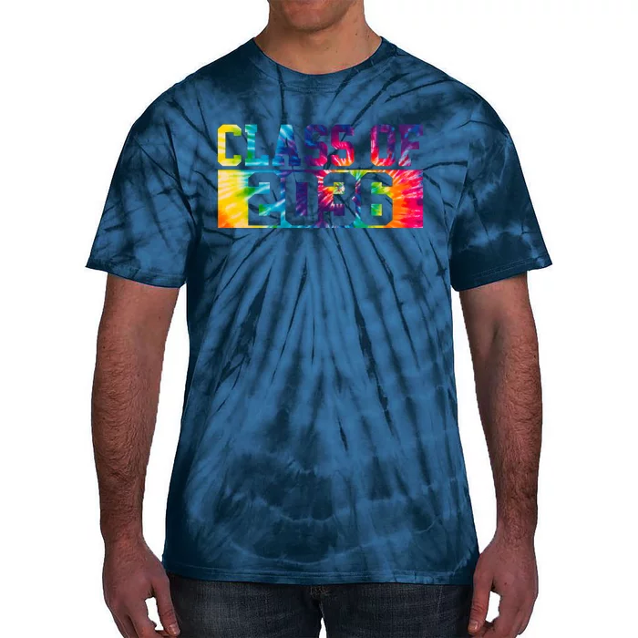 Class Of 2036 Graduation First Day Tie Dye Tie-Dye T-Shirt