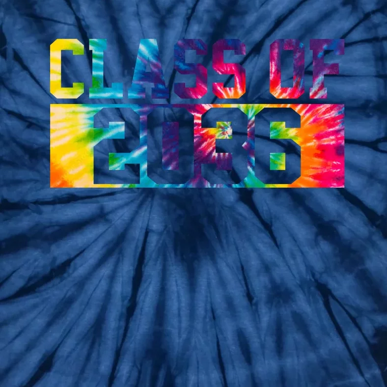 Class Of 2036 Graduation First Day Tie Dye Tie-Dye T-Shirt