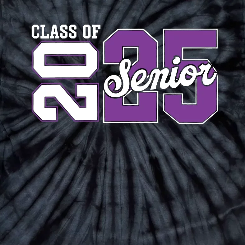 Class Of 2025 Senior 2025 Back To School 2025 Graduation 25 Tie-Dye T-Shirt