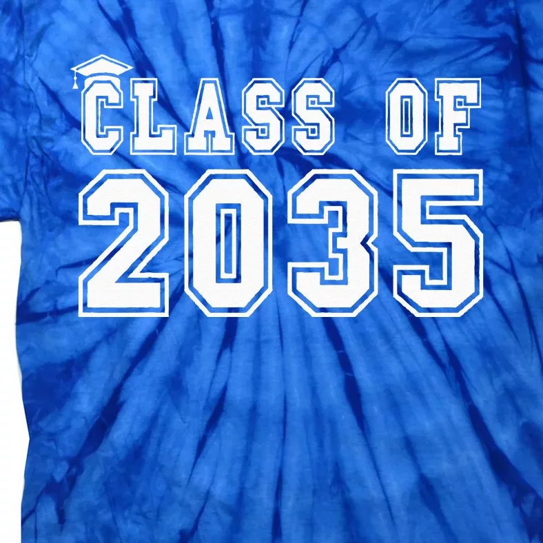 Class Of 2035 Graduation First Day Of Kindergarten PreK Tie-Dye T-Shirt