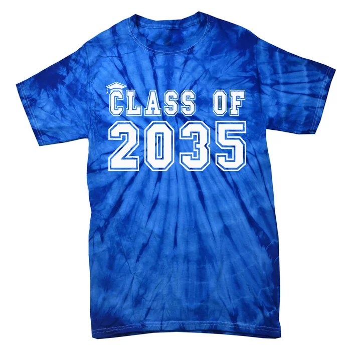 Class Of 2035 Graduation First Day Of Kindergarten PreK Tie-Dye T-Shirt