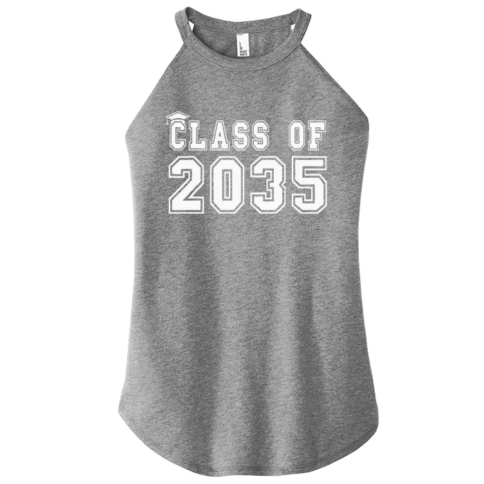 Class Of 2035 Graduation First Day Of Kindergarten PreK Women’s Perfect Tri Rocker Tank