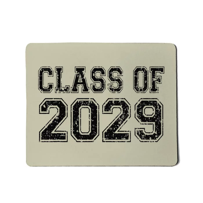 Class Of 2029 Grow With Me Graduation Vintage Mousepad