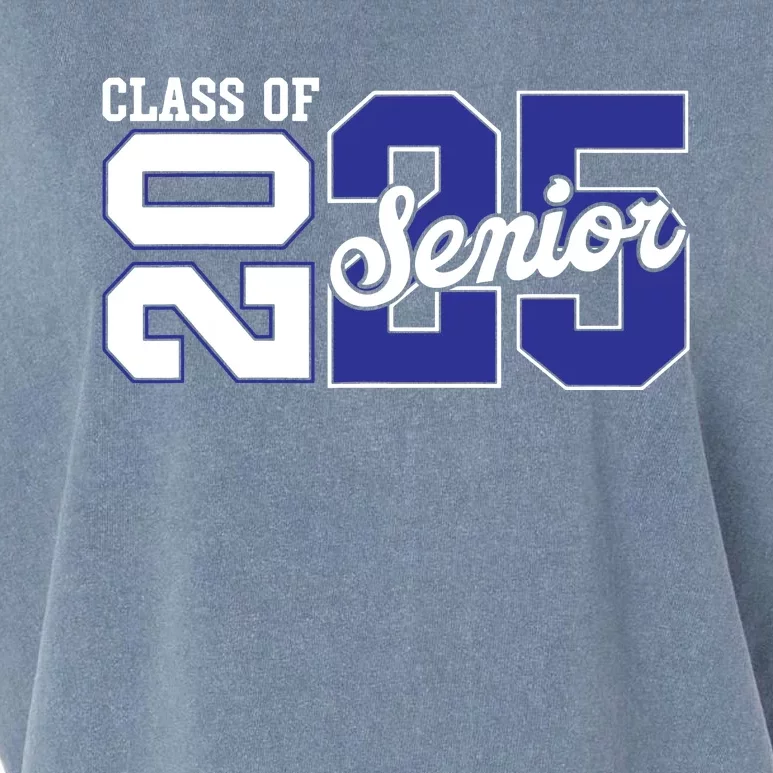 Class Of 2025 Senior 2025 Back To School 2025 Graduation 25 Garment-Dyed Women's Muscle Tee