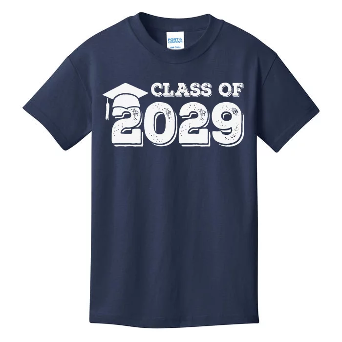 Class Of 2029 Senior Graduation 2029 Kids T-Shirt