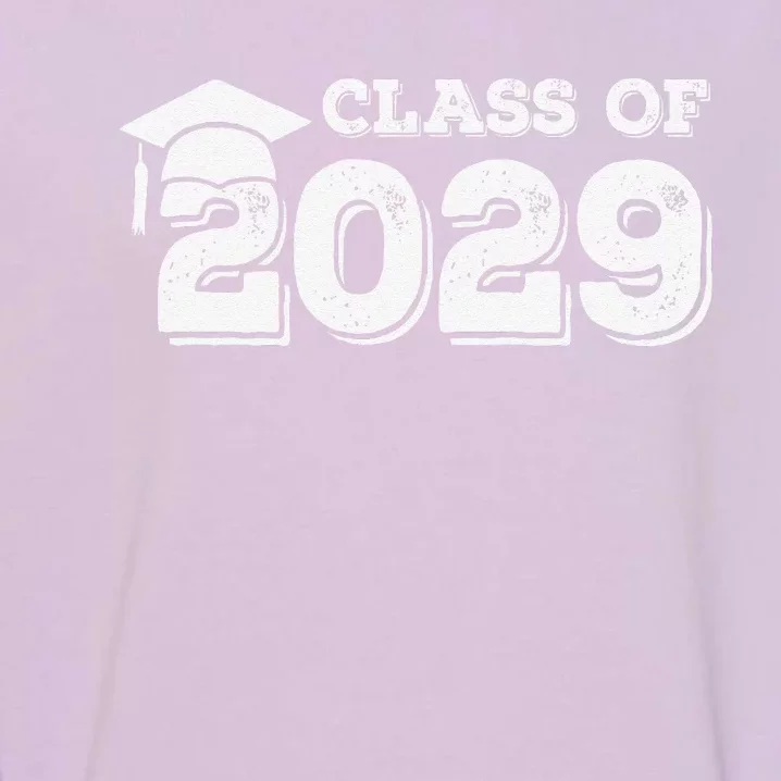 Class Of 2029 Senior Graduation 2029 Garment-Dyed Sweatshirt