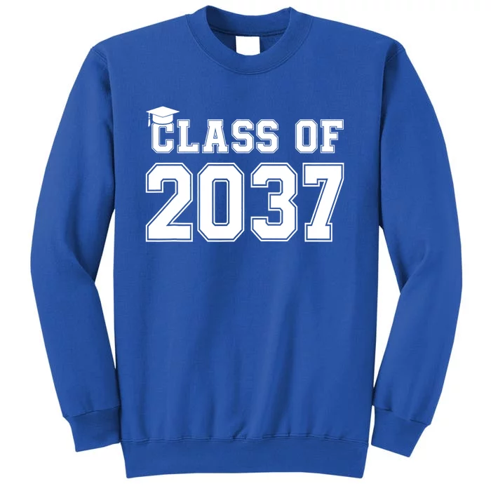 Class Of 2037 Pre K Grow With Me Graduation Sweatshirt